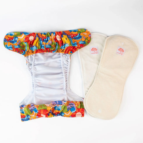 Monarch Store The Classic Nappy 2.0 All in Two | Pocket